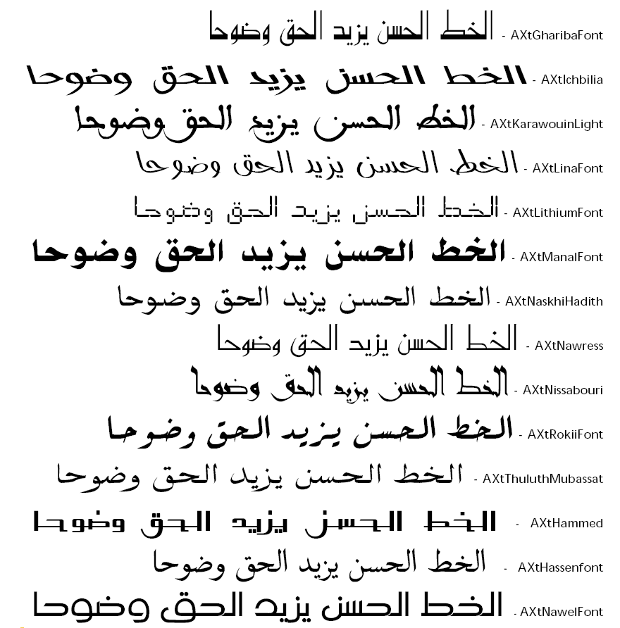 Free fonts for mac computers